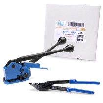 PRO 3/4" Steel Strapping Kit, 1700 lbs. Break Strength – with Innovative IDL-17-34 Combination Tool